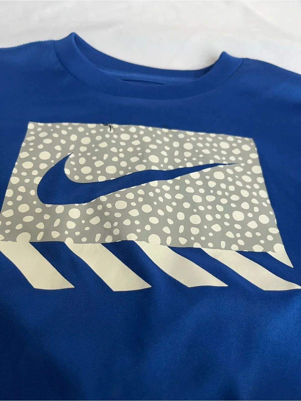 2t Nike Blue Dri-FIT Tee & Gray Athletic Shorts Set - Picture 5 of 5